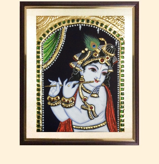 Krishna 14 - 8x6in (11x9in with frame)