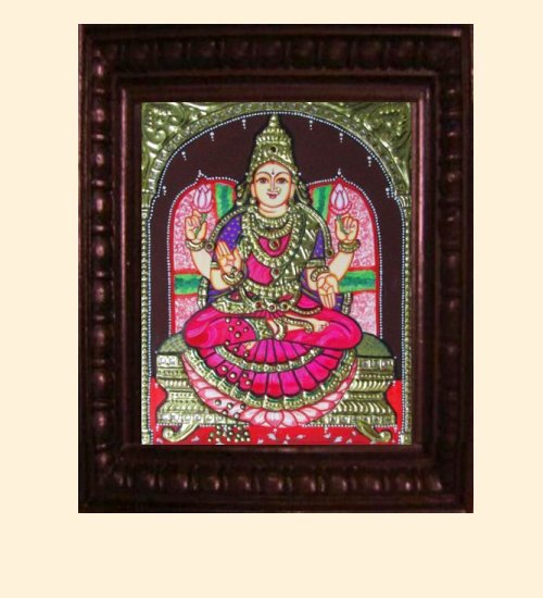 Lakshmi 13 - Dhana Lakshmi - 10x8in (14x12in with frame)