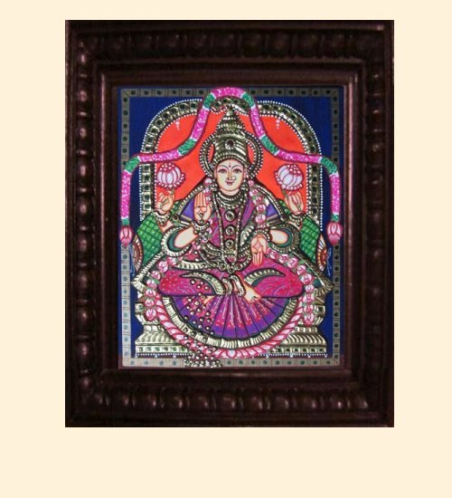Lakshmi 16 - Dhana Lakshmi - 10x8in (14x12in with frame)