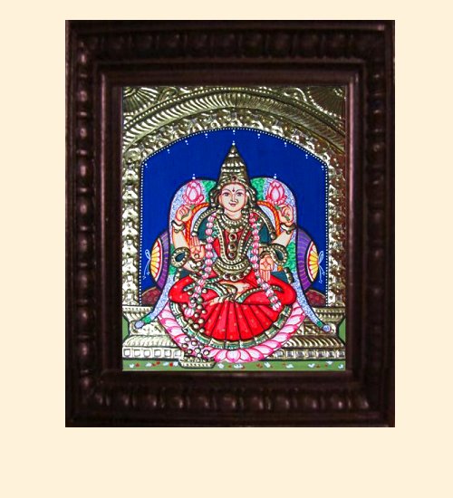 Lakshmi 17 - Dhana Lakshmi - 10x8in (14x12in with frame)