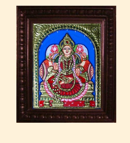 Lakshmi 9 - Dhana Lakshmi - 10x8in (14x12in with frame)