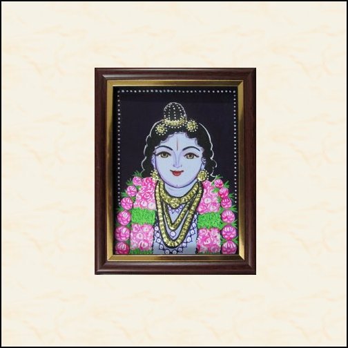Krishna-MRK2 (size-5x4in - 6x5in framed)
